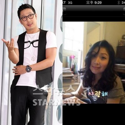 가수 하하(왼쪽)과 재즈피아니스트 하쥬리. ⓒ출처=하하 트위터