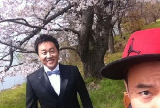 (왼쪽부터)정준하,오중석ⓒ사진출처=오중석 트위터