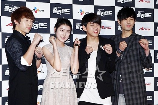 '홀리랜드'의 주역들 ⓒ사진=안은나 인턴기자