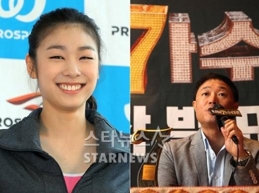 김연아(사진 왼쪽)와 '나는 가수다2'의 김영희 PD ⓒ머니투데이 스타뉴스