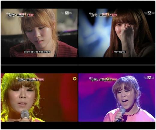 정나현 ⓒ사진=Mnet '보이스 코리아' 방송화면