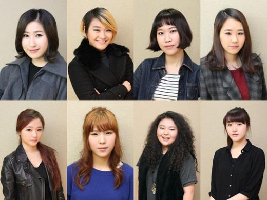 강미진 손승연 우혜미 유성은 하예나 지세희 정나연 이소정(왼쪽 위부터 시계방향) <사진=엠넷>