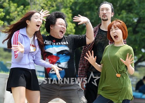 ⓒ(맨좌측) 송영길, 서남용, 허안나, 오나미 사진= 홍봉진 기자