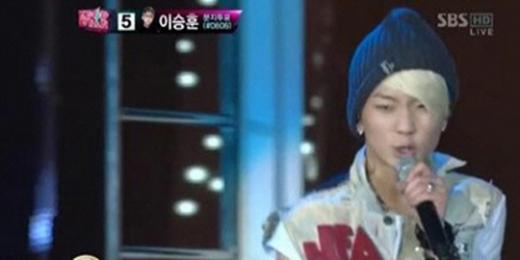 이승훈 <화면캡처=SBS 'K팝스타'>