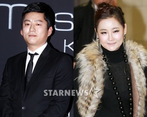 강레오 셰프(왼쪽)와 가수 박선주 ⓒ스타뉴스