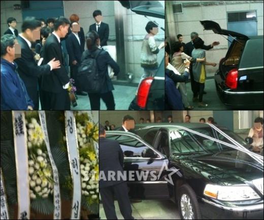 故 정아율 발인 ⓒ사진=윤상근 기자