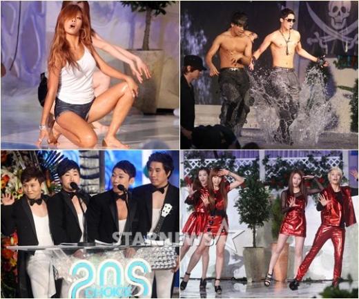 2010~2011 엠넷 20's 초이스 시상식을 달군 무대들 ⓒ스타뉴스