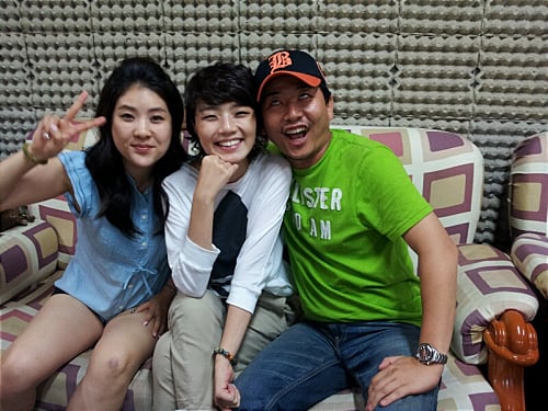 강유미 안영미 김준호(왼쪽부터) 사진=안영미 미투데이