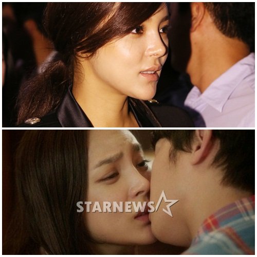 배우 박시연(위·ⓒ임성균 기자)-지난 12일 첫 방송된 KBS 2TV '차칸남자'의 한 장면