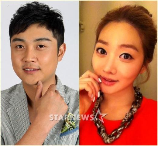 배우 여현수(왼쪽)와 정하윤 ⓒ사진=이동훈 기자, 정하윤 페이스북