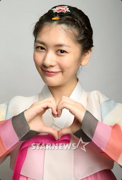 정소민(의상협찬=박술녀 한복)ⓒ이동훈 기자