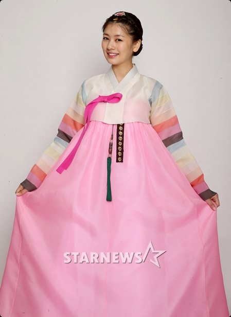 정소민(의상협찬=박술녀 한복)ⓒ이동훈 기자