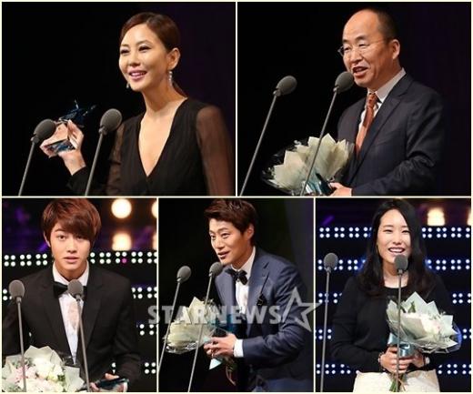 김남주, 로고스 필름 이장수 대표, 박지은 작가, 이희준, 곽동연(왼쪽위부터 시계방향) ⓒ진주(경남)=임성균 기자