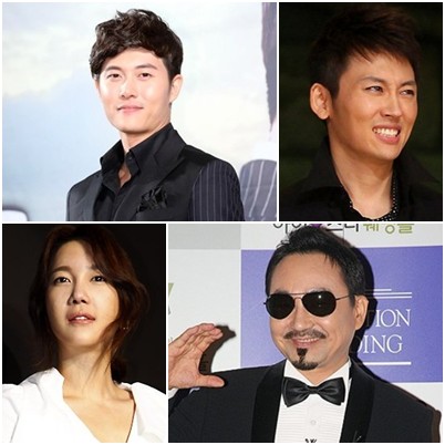 (왼쪽부터 시계방향으로) 재희 박지헌 박상민 이지아 ⓒ스타뉴스