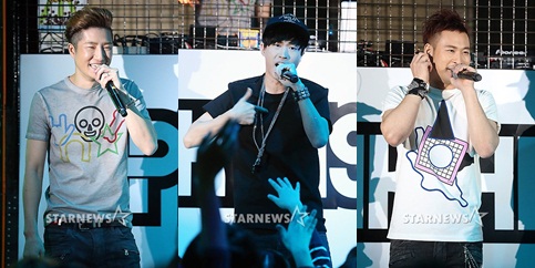 에픽하이 DJ투컷(왼쪽부터), 타블로, 미쓰라진 ⓒ사진=이기범 기자