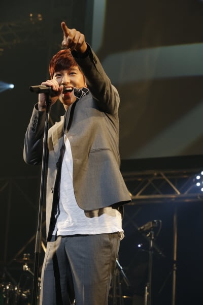 일본에서 단독콘서트 중인 김범 <사진=킹콩엔터테인먼트>