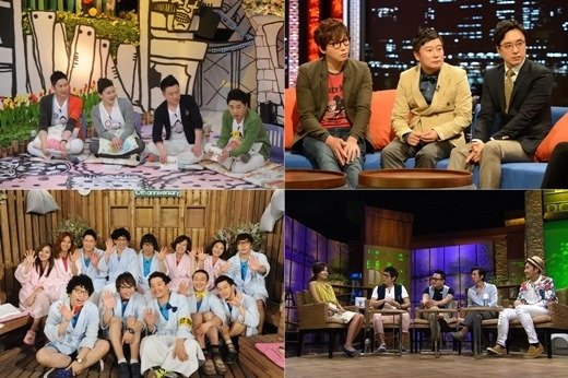 KBS 2TV '안녕하세요', '승승장구', '이야기쇼 두드림', '해피투게더3'(좌측 맨 위부터 시계방향) <사진=KBS>
