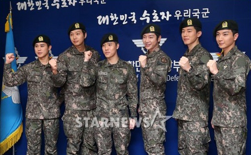 정태우 지현우 이현 윤학 김무열 이특(왼쪽부터) ⓒ이동훈 기자