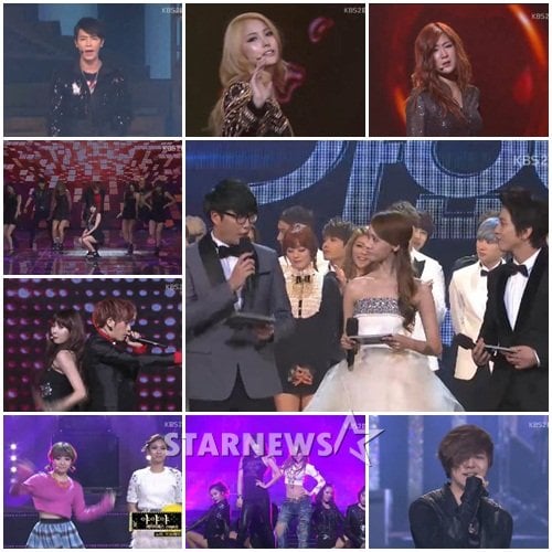 '2012 KBS 가요대축제' <화면캡처=KBS 2TV>