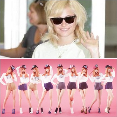 픽시로트(위)와 소녀시대