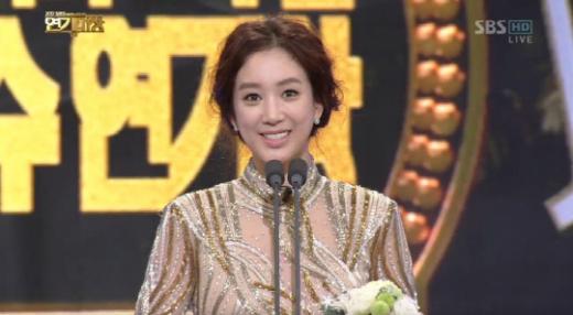 <SBS 연기대상 방송화면>