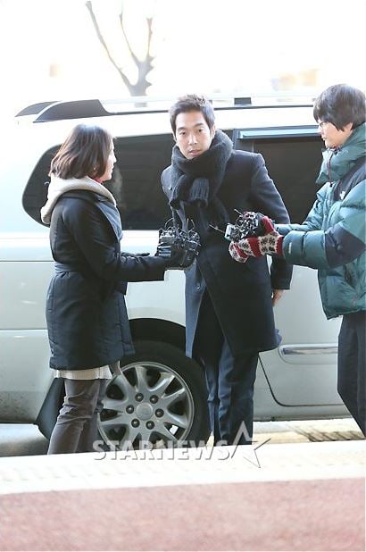 서울서부지법에 출석한 고영욱 ⓒ사진=임성균 기자 tjdrbs23@