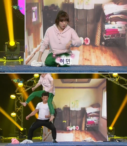 <사진=KBS 2TV '개그콘서트'의 새 코너 '만득이' 방송화면 캡처>
