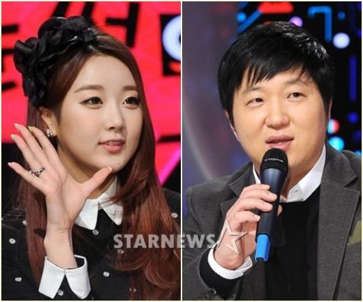 (왼쪽) 달샤벳 수빈, 정형돈 ⓒ최부석 기자