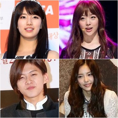 수지(왼쪽위부터 시계방향, 설리, 손나은, 동호 ⓒ스타뉴스