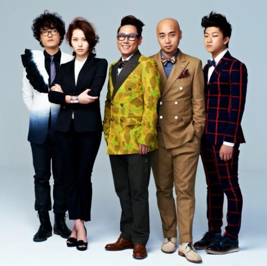 조정치, 투개월 김예림, 윤종신, 하림, 투개월 도대윤(왼쪽부터)