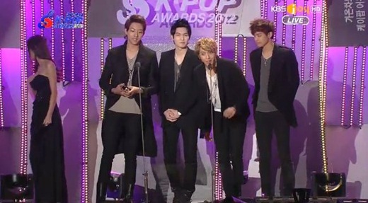 KBS Joy 제2회 가온차트 K-POP어워드 방송화면