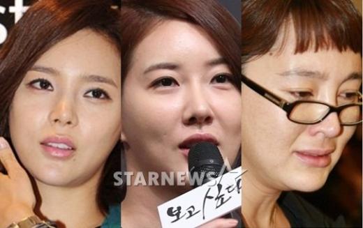 박시연 장미인애 이승연(왼쪽부터) ⓒ스타뉴스