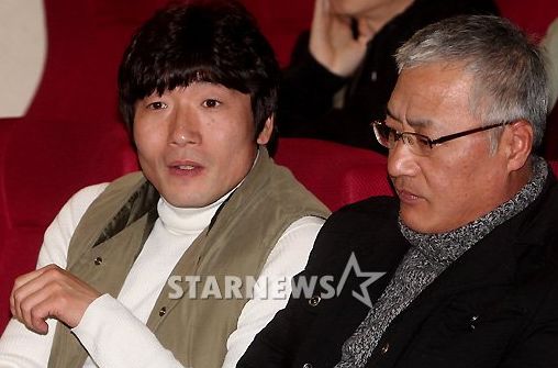 배우 박원상(왼쪽)과 이경영 ⓒ사진=이기범 기자