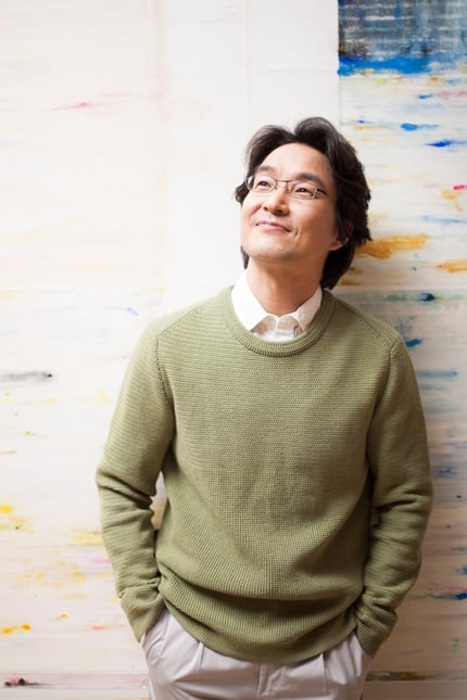 영화 '베를린'의 한석규(자신 왼쪽)와 '파파로티'의 한석규