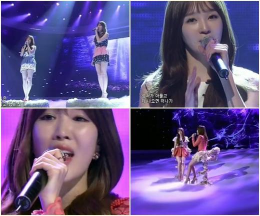 다비치 <방송캡처=Mnet '엠카운트다운'>