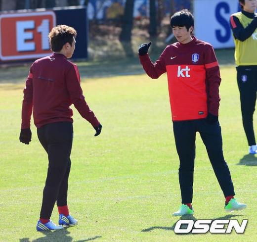 구자철(좌)과 기성용 ⓒ사진제공=OSEN