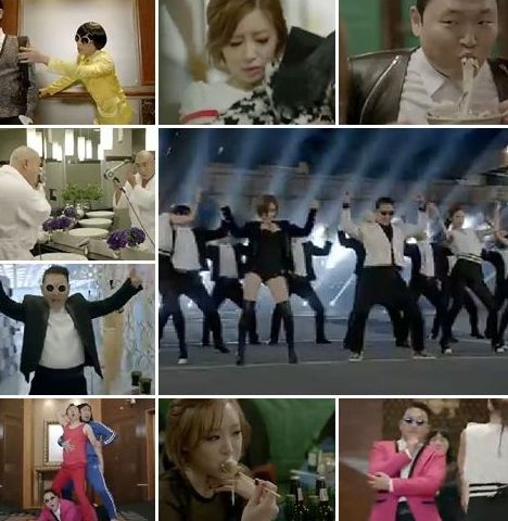 '젠틀맨' 뮤직비디오 캡쳐
