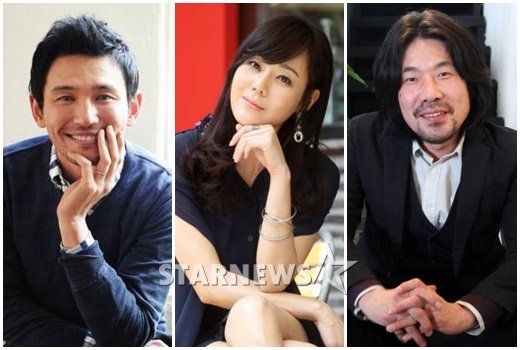왼쪽부터 황정민,김윤진,오달수. 머니투데이 스타뉴스