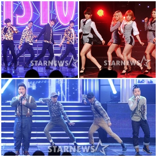 올해 데뷔 앨범을 낸 신인들. 왼쪽 위부터 시계방향으로 히스토리, 레이디스코드, 길구봉구 /사진=스타뉴스