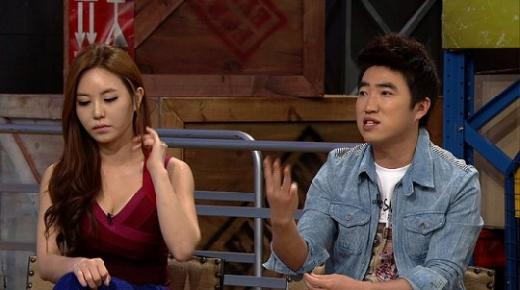 강예빈, 장동민/사진=JTBC '남자의 그 물건'