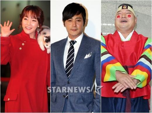 사진 왼쪽부터 낸시랭, 장동건, 강호동/스타뉴스