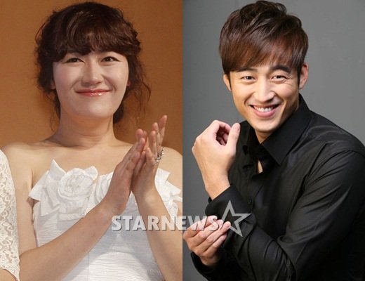 김미려(왼쪽)와 정성윤 /사진=스타뉴스, 후너스