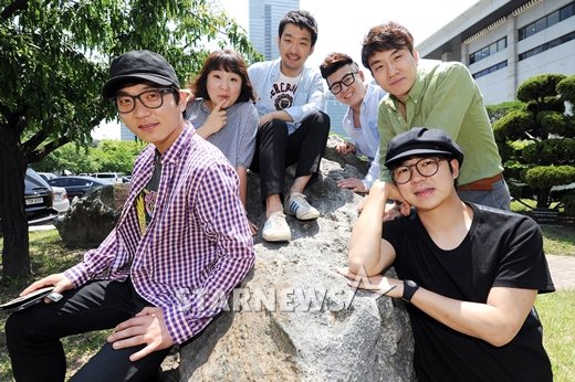 '개그콘서트' 코너 '황해' 이성동 이수지 정찬민 이상구 신윤승 홍인규(맨 좌측부터 시계방향) /사진=최부석 기자