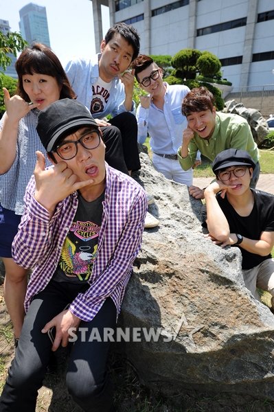 '개그콘서트' 코너 '황해'의 이성동 이수지 정찬민 이상구 신윤승 홍인규(맨 좌측부터 시계방향) /사진=최부석 기자