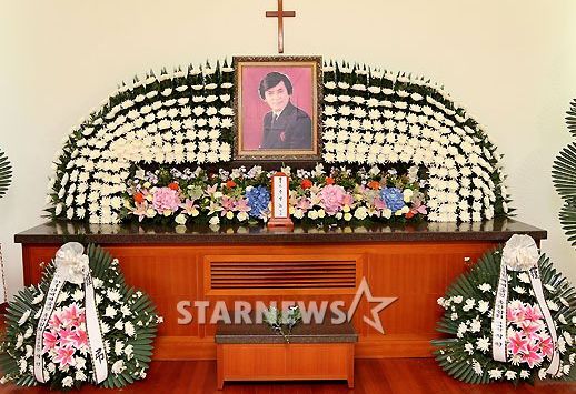 21일 마련된 고인의 빈소/사진=사진공동취재단