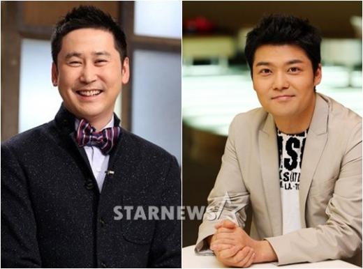 신동엽(사진 왼쪽)과 전현무 / 사진=머니투데이 스타뉴스