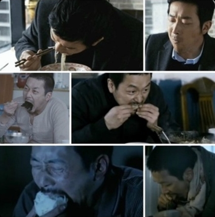 배우 하정우 먹방 / 사진=온라인 커뮤니티