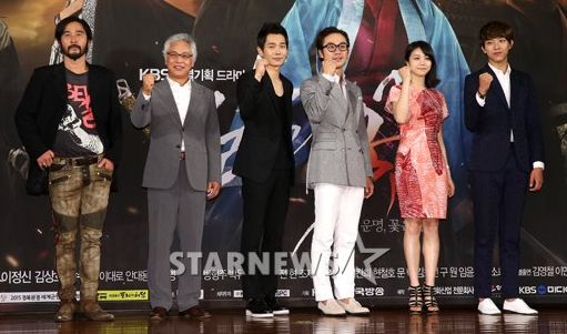 (왼쪽부터) 최민수, 김영철, 온주완, 엄태웅, 김옥빈, 이정신/사진=스타뉴스