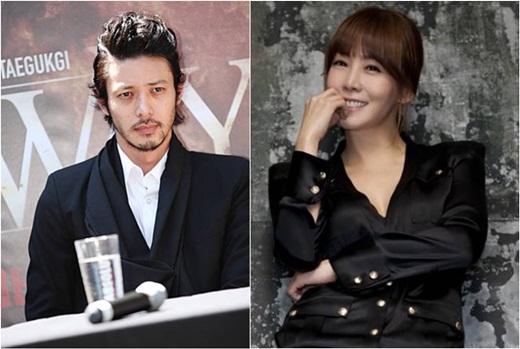 배우 오다기리 조(왼쪽) 김정은/사진=쇼박스(주)미디어플렉스 제공
