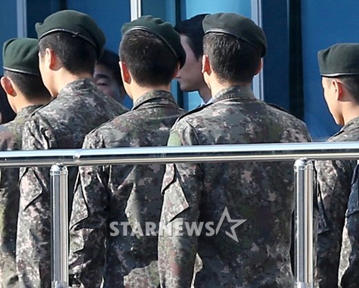 국방홍보지원대원들 /사진=스타뉴스